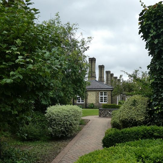 White Cottages At The Great Hospital