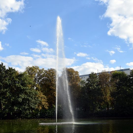 Fontäne im Fennpfuhl