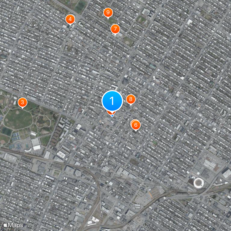 Jean Talon Market Map