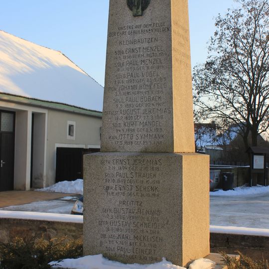 Kriegerdenkmal Kleinbautzen