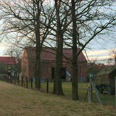 Scheune (östlicher Bau) eines Bauernhofes Hauptstraße 41