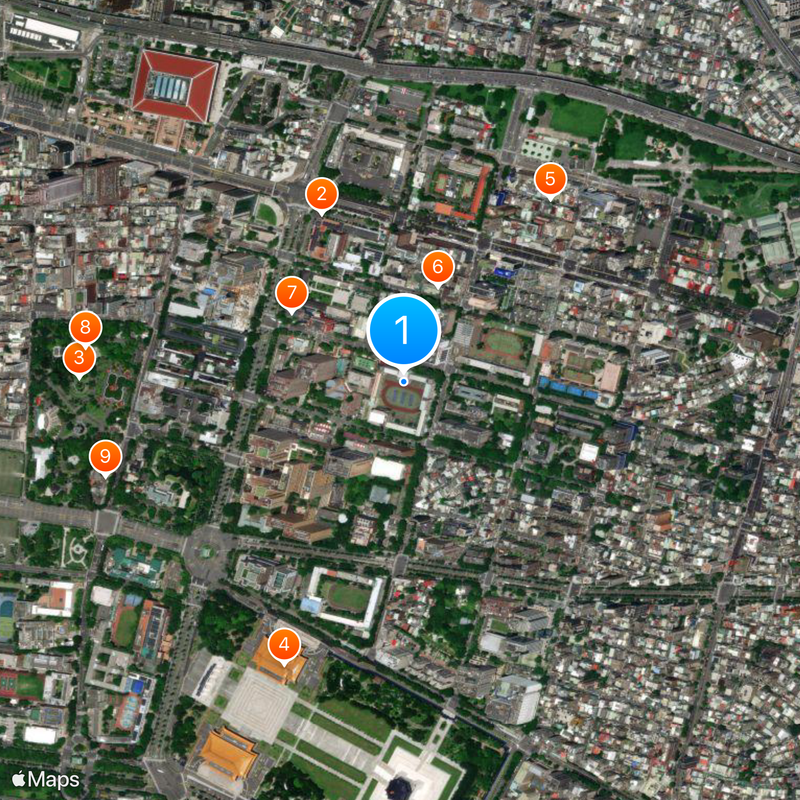 KaiNan High School of Commerce and Industry Map