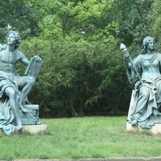 Statues of Trade and Industry in Lužánky Park