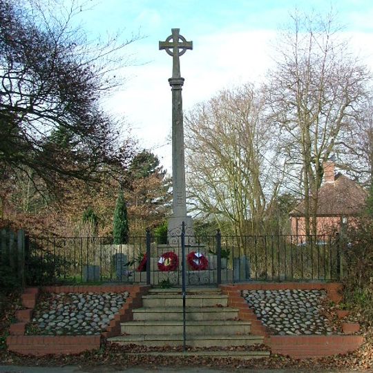 War Memorial on St Mary's Churchyard