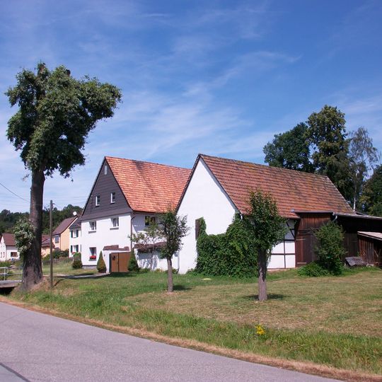 Scheune eines Dreiseithofes Schönberger Straße 26