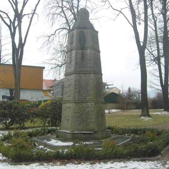 Denkmal für die Gefallenen des Ersten Weltkrieges Bahnhofstraße -
