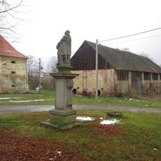Socha svatého Jana Nepomuckého v Čečovicích