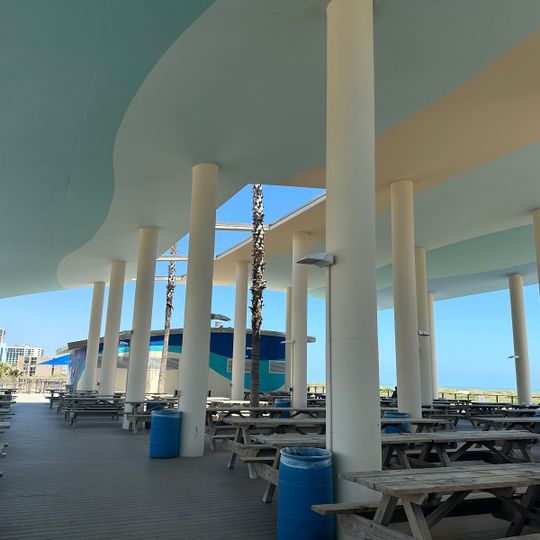 Beach Park At Isla Blanca