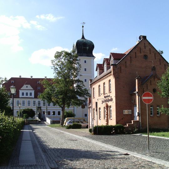 Einzeldenkmal der Sachgesamtheit Schloss Delitzsch : ehemalige Gefängniswache, heute Gaststätte Schloßstraße 28