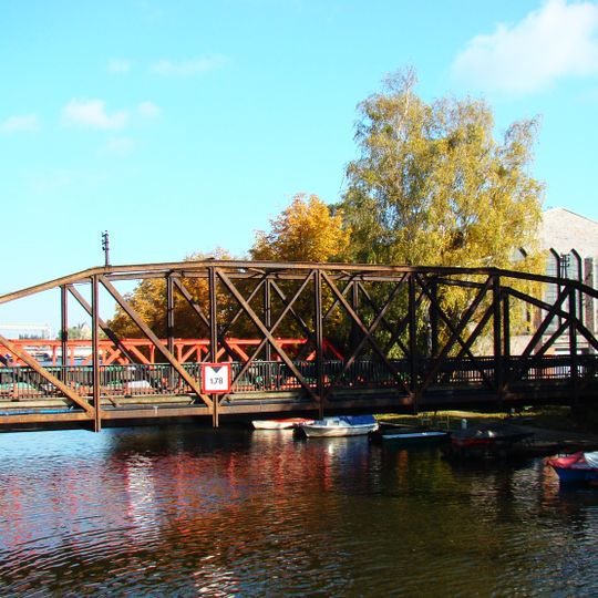 Most na Wyspę Jaskółczą w Szczecinie