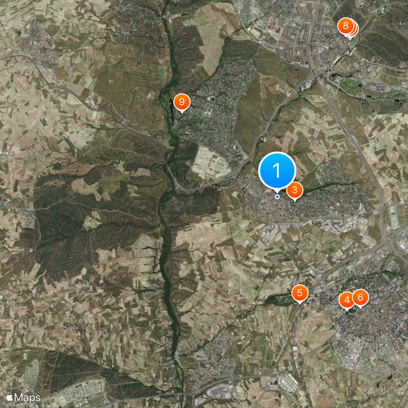 Villaviciosa de Odón Map