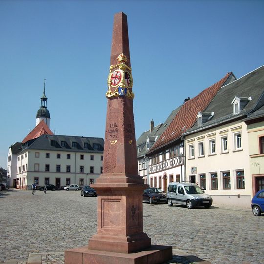 Kursächsische Postmeilensäule Rochlitz