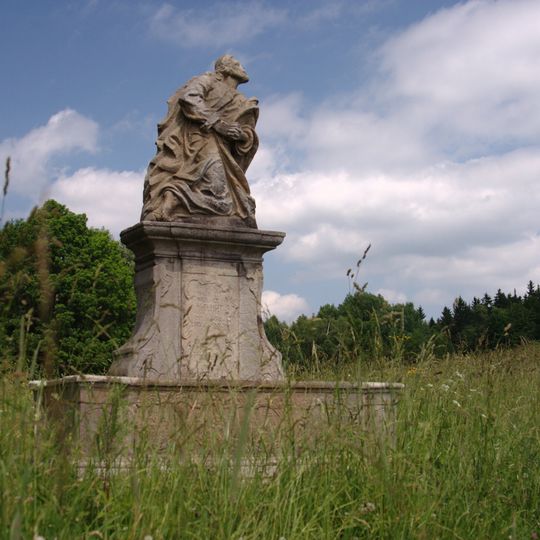 Socha Krista na hoře Olivetské