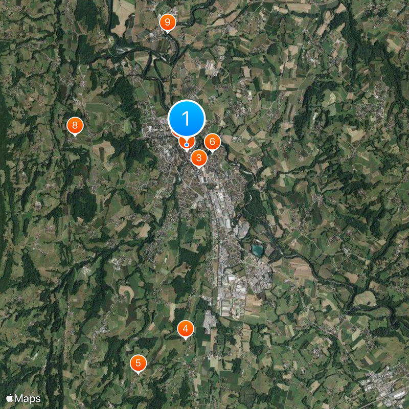 Rumilly Map