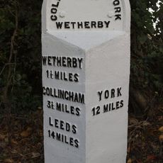 Milepost Approximately 20 Metres To East Of Drive To Swinnow Hill