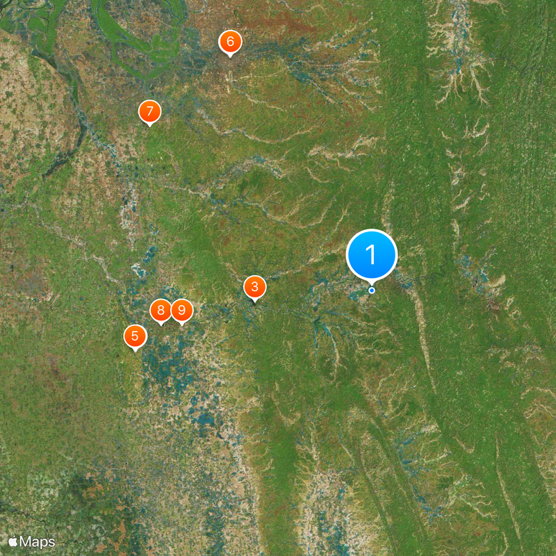 Tripura Sundari Temple Carte