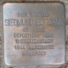 Stolperstein en memoria de Siegmund Hofmann