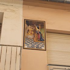 Ceramic panel of Annunciation