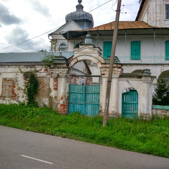 Ограда с воротами