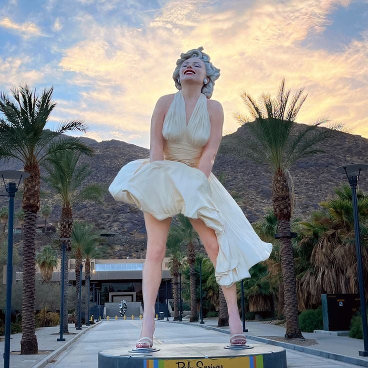 Statue de Marilyn Monroe
