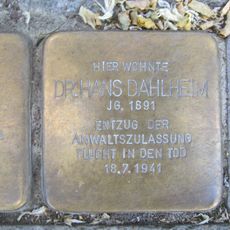 Stolperstein voor Hans Dahlheim