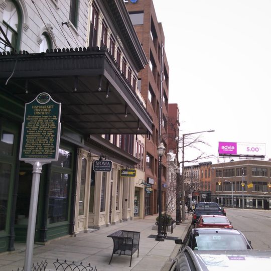 Haymarket Historic District Historical Marker