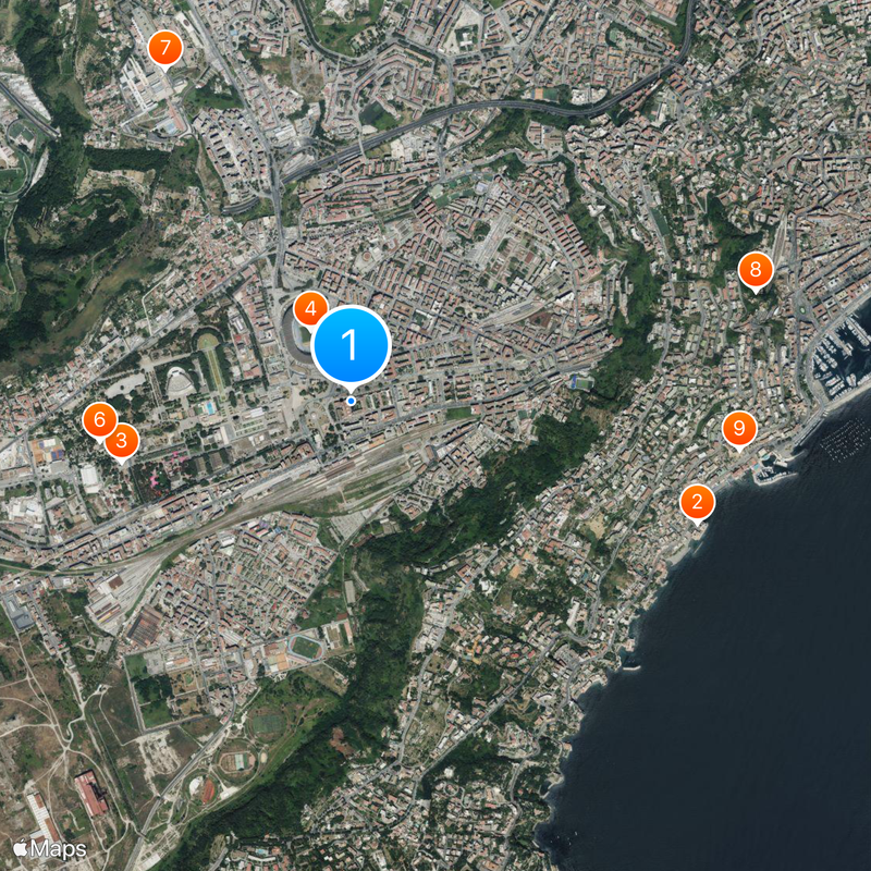Fuorigrotta Map
