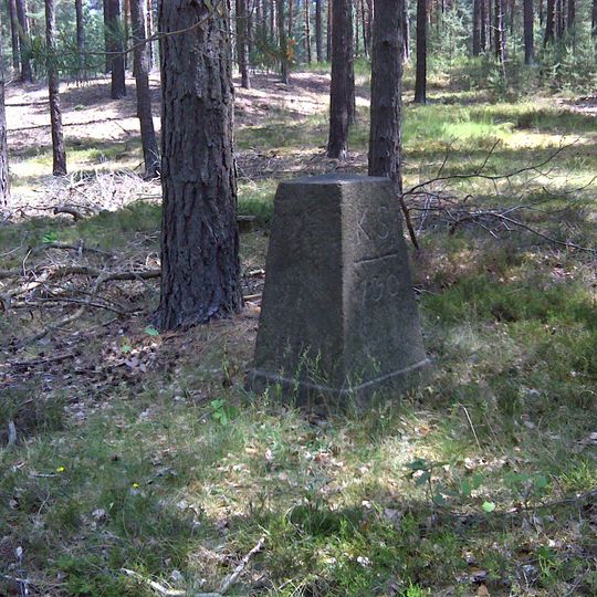 Sächsisch-Preußischer Grenzstein: Pilar Nr. 130