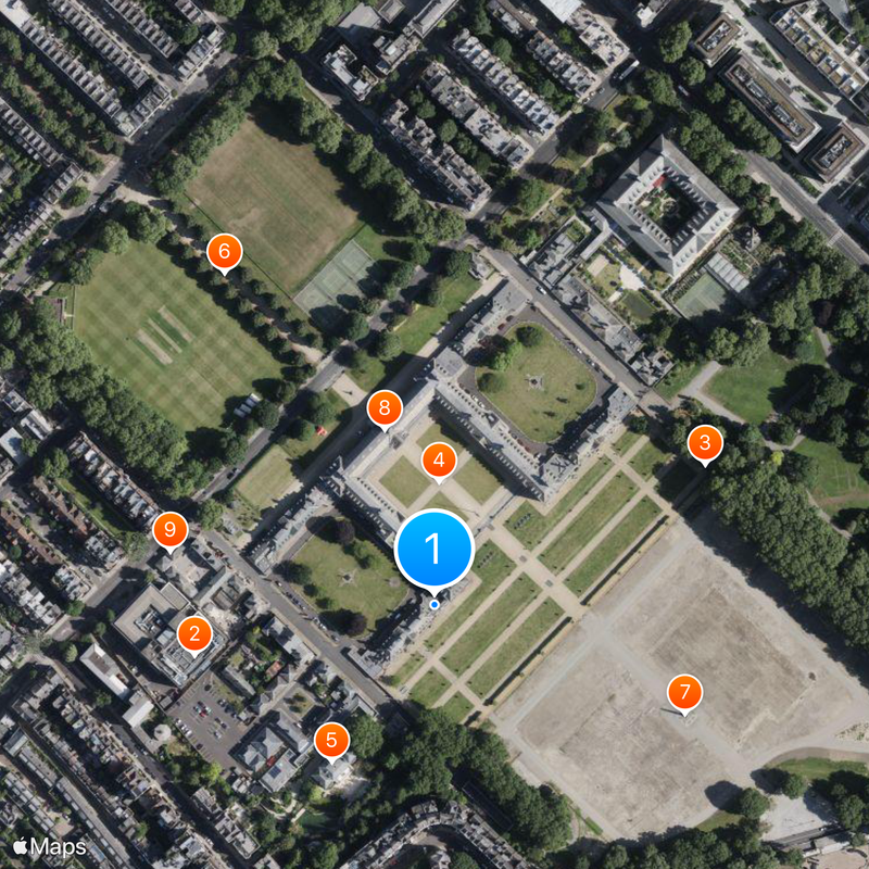 Royal Hospital Chelsea Mapa