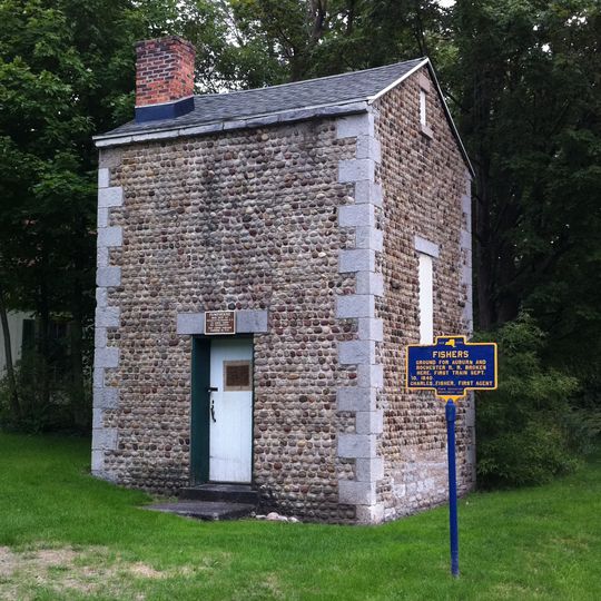 Cobblestone Railroad Pumphouse