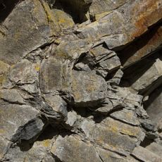 Gleitfalten an der Überkehr SSE von Bernstein a. W.