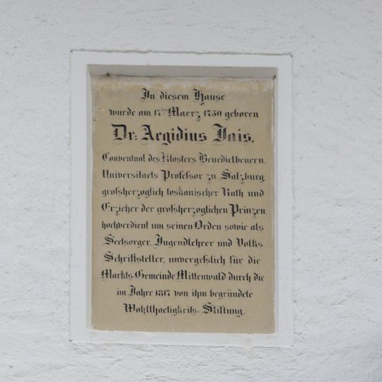 Gedächtnistafel Jais