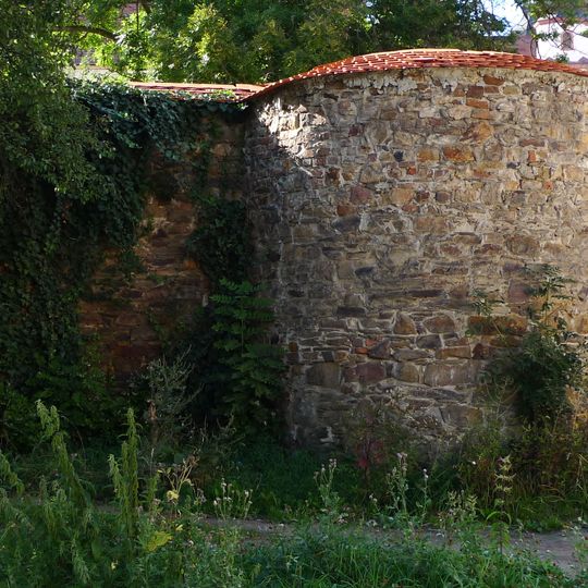 Městské opevnění s baštou