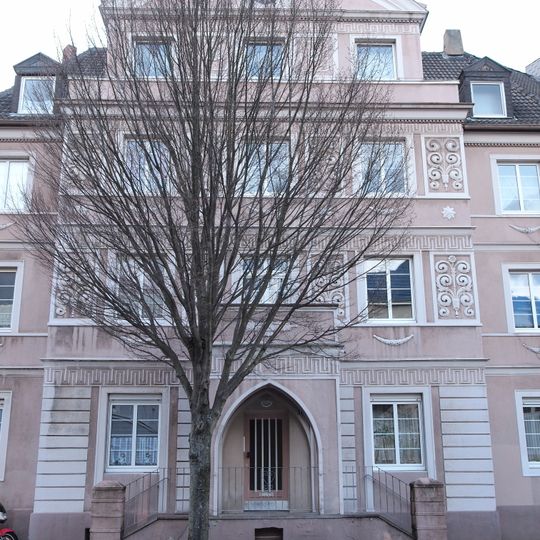 Wohnblockbebauung Poststraße 1