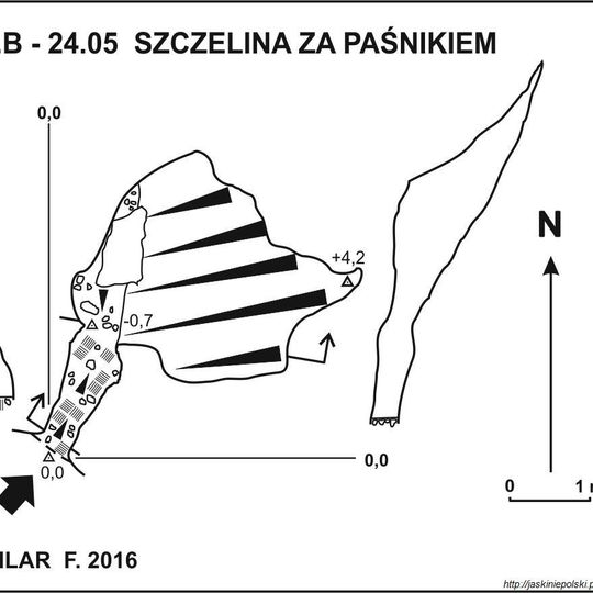 Szczelina za Paśnikiem