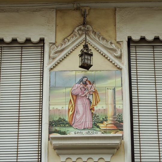 Ceramic Panel of Saint Joseph