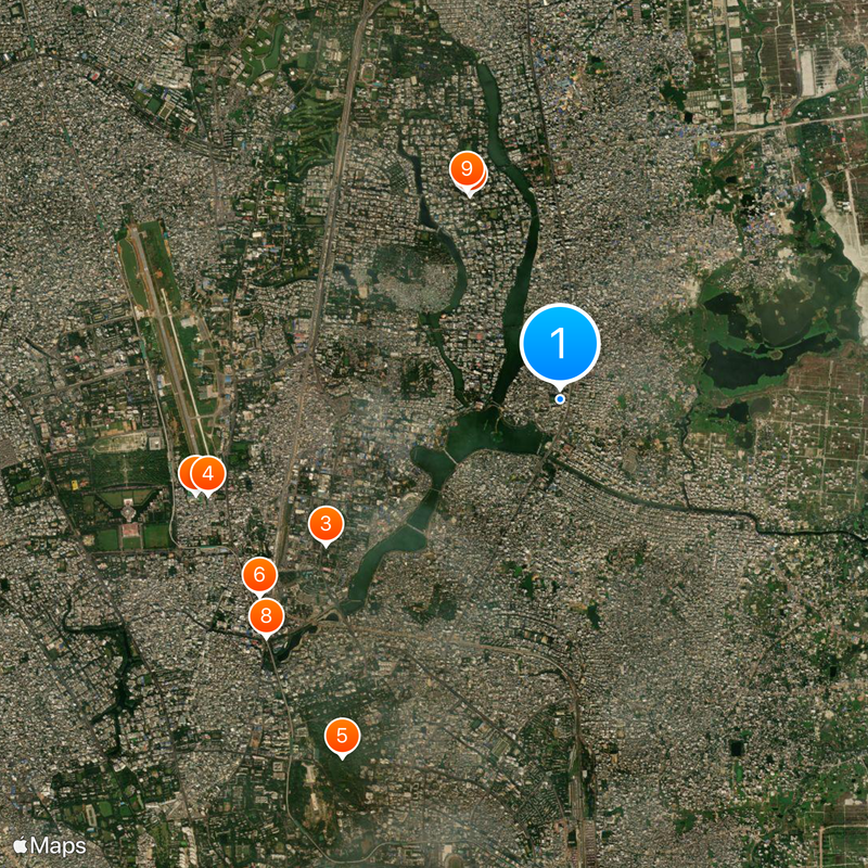 BRAC University Map