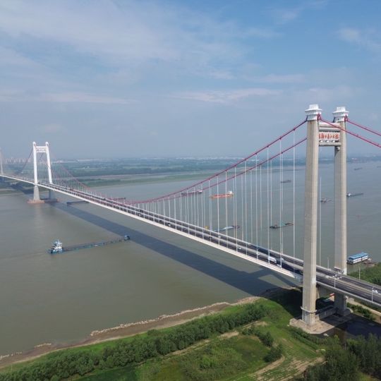 Ma'anshan Yangtze River Bridge
