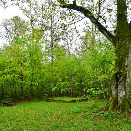 Gehölzbestand u. Halbtrockenrasenfl. Predigtplatz