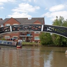 Footbridge Over Junction Of Coventry And Oxford Canals
