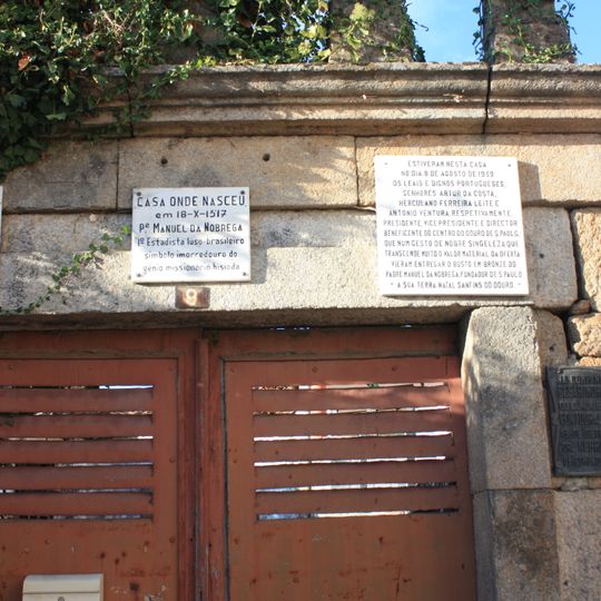 Casa onde nasceu o Padre Manuel da Nóbrega