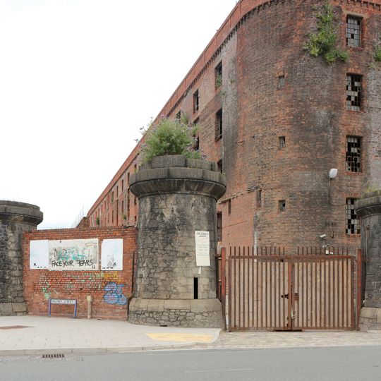 Entrance To Stanley Dock At Saltney Street Corner
