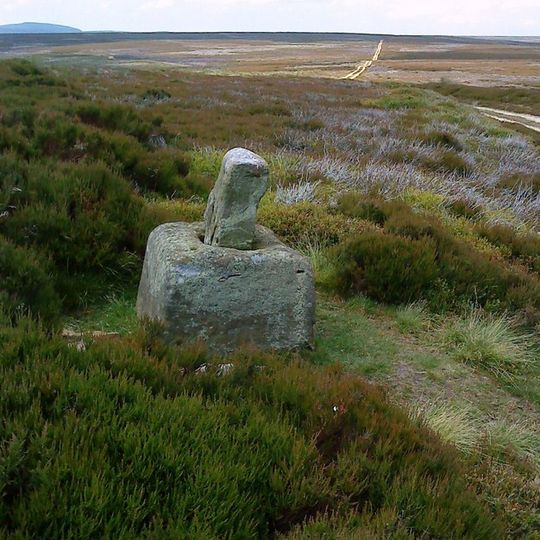 Wayside cross known as Stump Cross on Bransdale Ridge