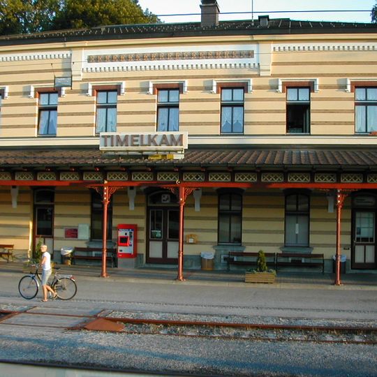 Station building of Bahnhof Timelkam