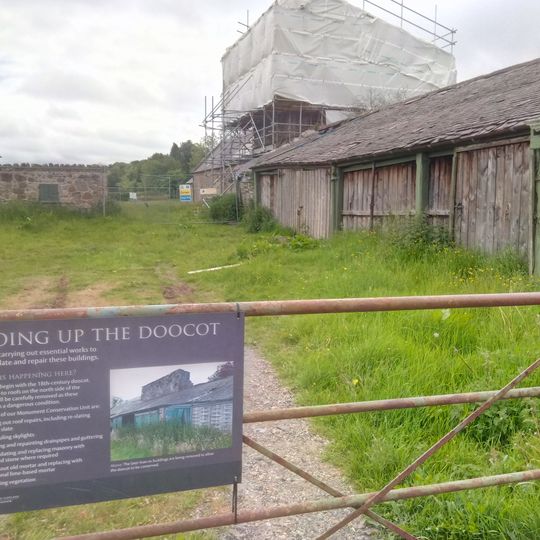 Melrose Abbey, Dovecot And Adjoining Byre Range