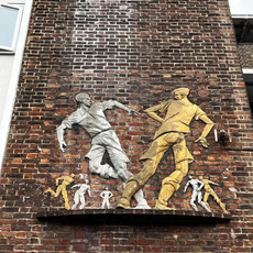 Boys Playing Football