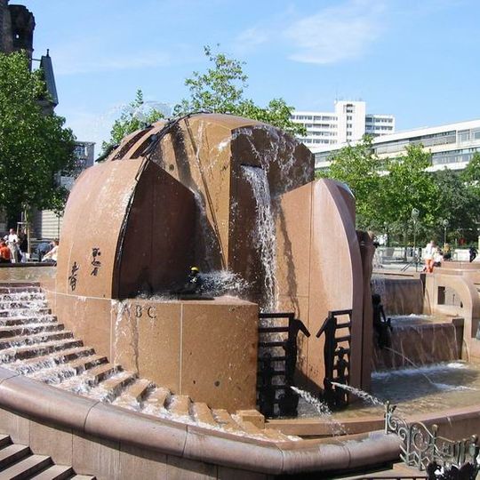 Weltkugelbrunnen