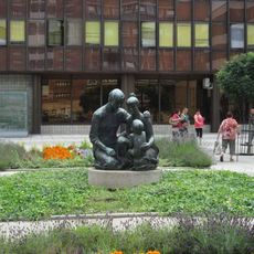 Sousoší v Ústí nad Labem u Lidického náměstí