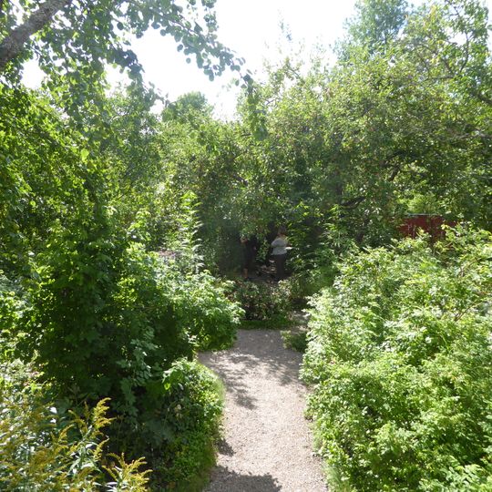 Garden in Runeberg home museum