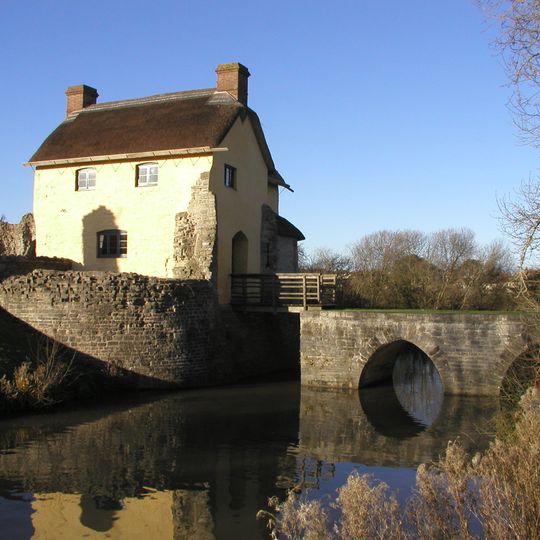 Causeway Bridge At East Entrance To Stogursey Castle